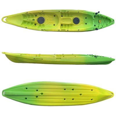 China Hot Selling High Quality Materials Customized Fishing Family Sea Double Kayak With Good Quality for sale