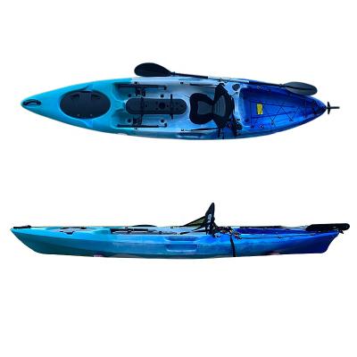 China Fishing Ocean Single Fshing Kayak With Pedals Plastic Watercraft For Sale for sale