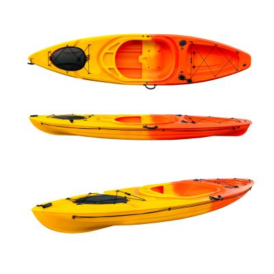 China Hot Selling LAKE Single Sit In Kayak Recreational Tour Sports Plastic Kayak For Entertainment for sale