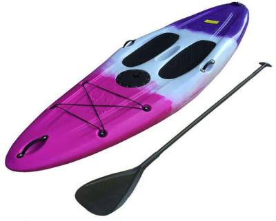 China Factory made plastic material rotomold surfboard kayak LOFT top boat Surfboard rack boat paddle kayak for sale for sale