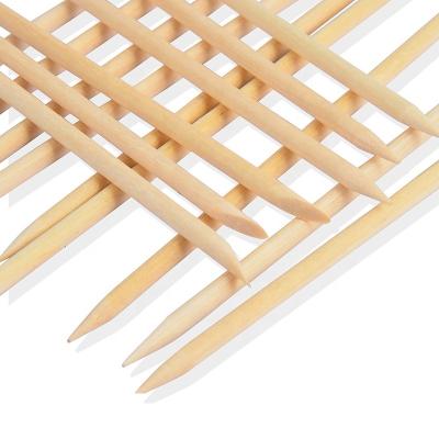 China Wooden Cuticle Art Remover Nail Pushers for sale