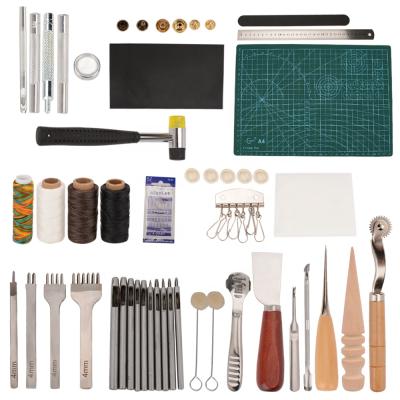 China Eco - Friendly Full Punch Handmade Craft Set Tools For Leather for sale