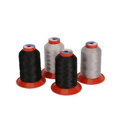 China Low Strength Polyester Carbon Sewing Yarn Knitting Anti-Static Fiber Textured Weaving Abrasion-Resistant for sale