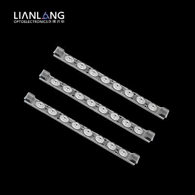 China For Led Lighting 8 Beads High Quality Led Lens 2835 3030 Led Type For PC Optical Lens for sale