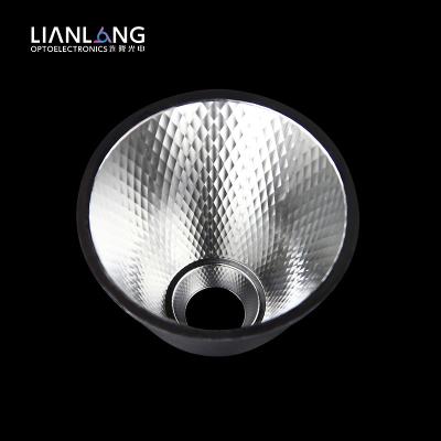 China LED Light Up Diameter 55mm Best Quality Silver COB Cup Led PC Reflector for sale