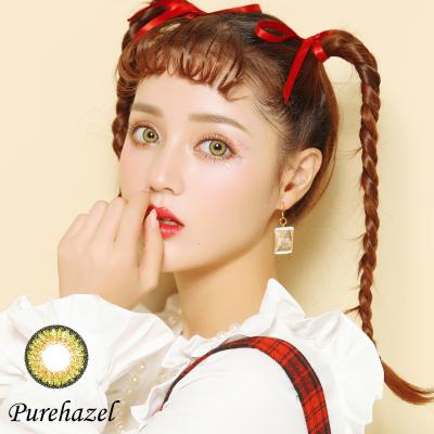 China Year 12 Color Contact Lenses Eye Cosmetic Cool Tone Color for sale