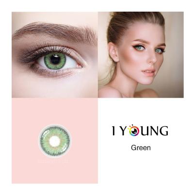 China Cool Classic Eye Cosmetic 3 TON Patterns Colored Lens Custom Brand Contact Lens Sells Good Lens for sale