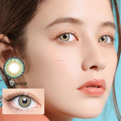 China Eye Xuran cosmetic 12 color contact lenses annual best-selling natural soft contact lenses wholesale for sale