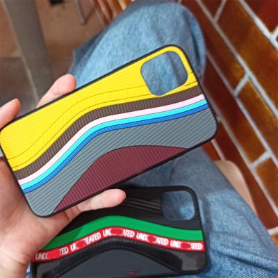 China Fashionable and Personalized Cool Shockproof 3D Silicone Phone Case Basketball Shoes Cell Phone Case Sneaker Cell Phone Case For iPhone 12 Pro Max for sale