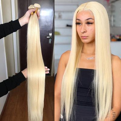 China Wholesale 613 Blonde Remy Body Wave Bundles Indian Silky Straight Wave Cuticle Aligned Unprocessed Raw Virgin Indian Hair Temple Hair Vendors for sale