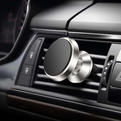 China SHANPIN Universal Adjustable Magnetic Car Phone Holder Air Vent Mount Magnet Phone Holder for sale