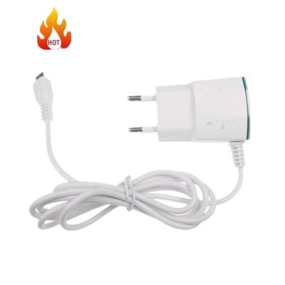 China Hot sale 1A/2.1A mobile cell phone SHANPIN mobile charger adapter with mirco usb cable for sale