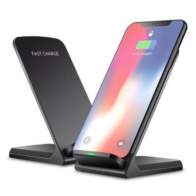 China SHANPIN Mobile Phone Upgraded 10W QI Fast Wireless Charger Fast Wireless Charging Stand for sale