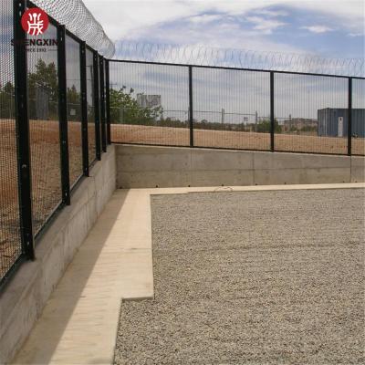 China Easily Assembled 358 High Security Anti-Climb Anti-Cut Wire Mesh Barrier for sale