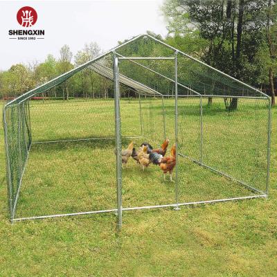 China Water And UV Protect Sun Shelter Portable Chicken Cage Commercial Chicken Cages With Door For Poultry Farm for sale