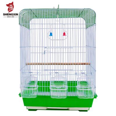 China Small Breathable Stainless Steel Breeding Cage For Birds Canary for sale