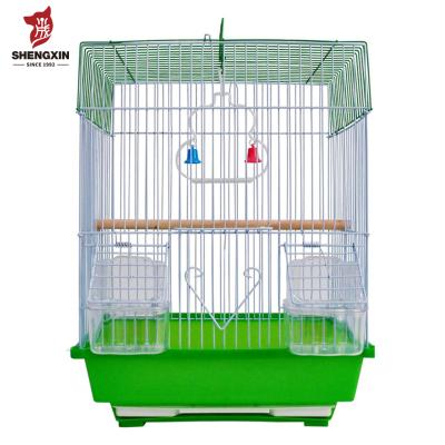 China Large Breathable Fancy Stainless Steel Bird Breeding Cages For Parrots for sale