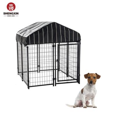 China Hot Sale Breathable Assembled Outdoor Popular Dog Kennel Cage With Competitive Price for sale