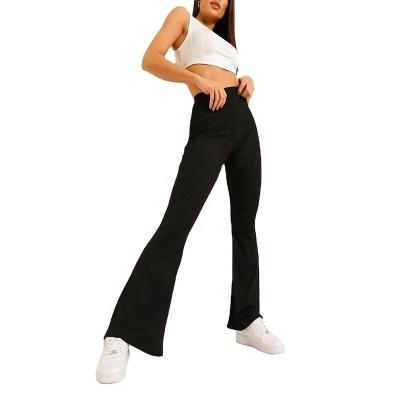 China New Fashion High Waist Anti-static Casual Stretch Wide Leg Pants Cargo Pants Loose Jogger Pants for sale