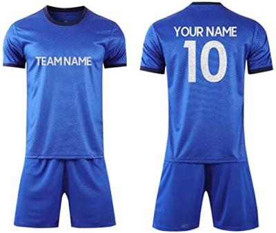 China Adult Soccer Jerseys Soccer Jerseys Men Macting Sets Soccer Uniforms Customized Training Suit Name Blank Number for sale