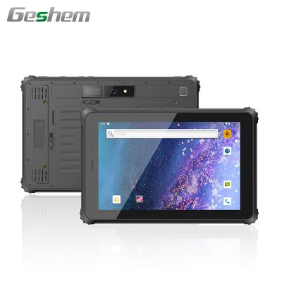 China Waterproof 10 Inch Handheld 1D 2D Barcode Scanner Android Industrial Rugged Tablet for sale