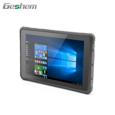 China Waterproof 10 Inch Tablet PC Rugged Sunlight Windows 1D 2D Reader 1D 2D Barcode Readable Waterproof Fingerprint PC 1000Nits Ip67 Nfc Rfid for sale