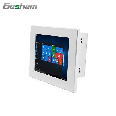 China 8 Inch Industrial Touch Screen Tablet Front Panel Waterproof IP65 Screen USB Ports PC PPC-0851T for sale