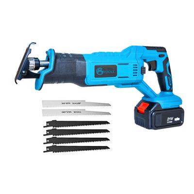 China Wood Saw GMTOOLS Premium 21V Li-ion Electric Cordless Exchange Saw Machine With Battery for sale