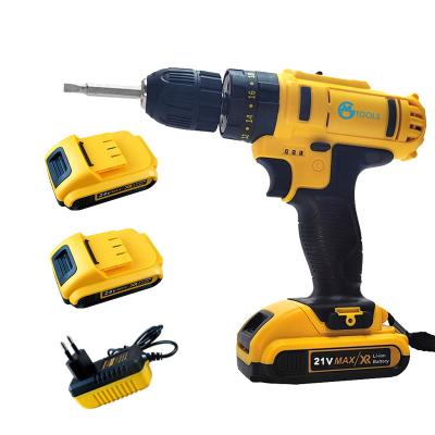 China GMTOOLS 21V 24V Cordless Electric Drill 10MM Screwdriver Power Hand Drill Electric Wood Drills Screwdriver-A-1AA for sale