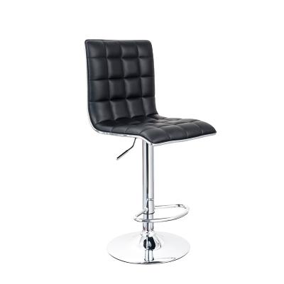 China Modern Leather Swivel Style High Bar Stool Chair (DURIAN) for sale