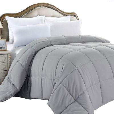 China Hypoallergenic Comforter Double Bedding Soft Microfiber Bedding Quilt Quilted Blanket Winter For Home for sale