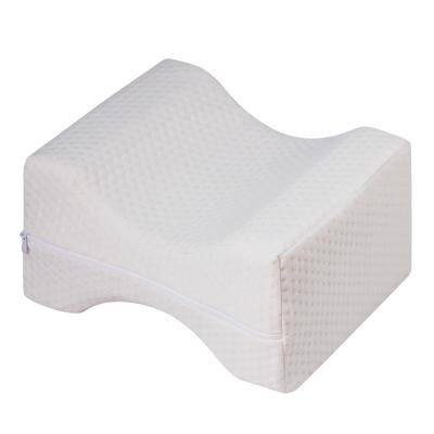 China Anti-Static Orthopedic Knee Pillow For Sciatica Relief Leg Pain Pregnancy Memory Foam Wedge Cutout For Pregnant for sale