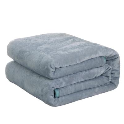 China Keep Warm Wholesale Price Fashion Polyester Winter Fleece Soft Blankets for sale