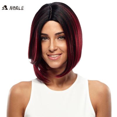 China China New Product Ali Wave Lace Front Synthetic Wig Color Ombre Medium Length Silky Straight Wholesale Express Silky Straight Best Price for sale