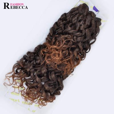 China High Quality Popular Noble Synthetic Hair Noble Synthetic Hair Extension Hot Sale Yaki Gold Hair Bundle Synthetic Hair Extension for sale