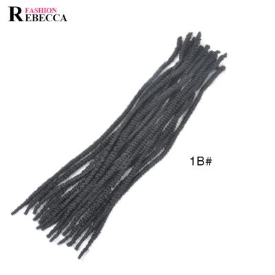 China 100% Synthetic Hair Synthetic Dreadlock Hair Natural Dread Lock Rebecca Fashion for sale