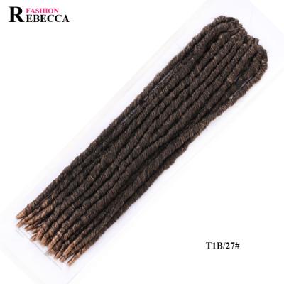 China Synthetic Extension Senegal Bomba Dreadlocks Braid Fashion Idol Rebecca Fashion Synthetic Hair for sale