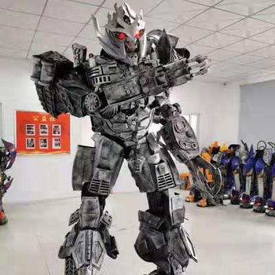 China Sets 2021 Hot Sale 2.7 Meters Tall Realistic Cosplay Robot Costume, The Robot Costume Suits, Transformer Robot Costume For Game for sale