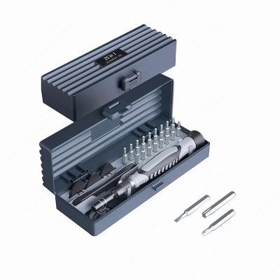 China Mobile Phone 25 in 1 High Precision Combination Ratchet Universal Professional Tools Screwdriver Torx Ratchet for Mobile Phone Repair for sale