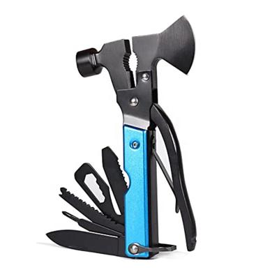 China Hot Selling Outdoor Camping Safety Ultra-durable Claw Hammer Stainless Steel Blade Multifunctional Claw Hammer for sale