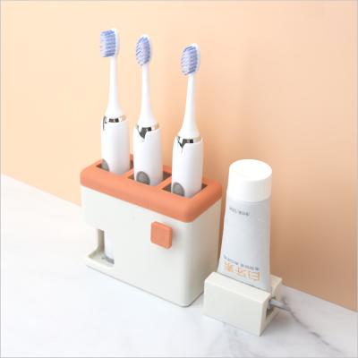 China Household Viable Multifunctional Toilet Storage Rack Bathroom Electric Toothbrush Display Rack Wall Mounted Rack for sale