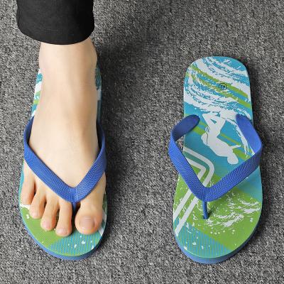 China Men Lightweight Sports PE Plastic Flip Flops Slippers For Summer Beach for sale