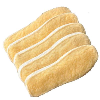 China Artificial Wool Factory Price Adult Winter Keep Warm Artificial Wool Shoes Insole for sale