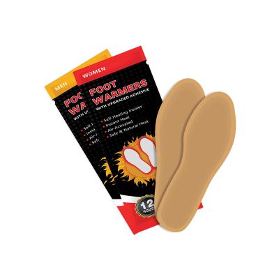 China Self-Heating Insole Heated Insoles Winter Warm Disposable Self-Heating Insole for sale