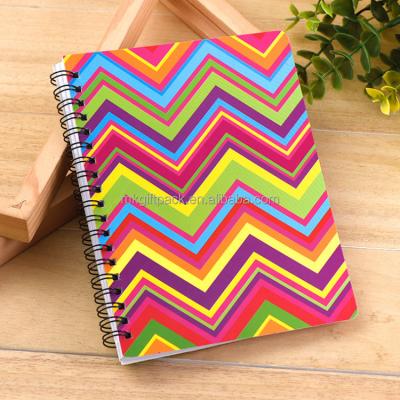 China Factory Custom Printed Logo Snake Coil YO Coil Notepad PP PVC Notebook Customized Recyclable Customized for sale