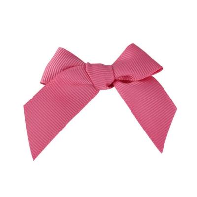 China Luster Retail Pure Rose Silk Ribbon Bow for Gift Wrapping for sale