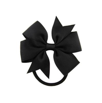 China Wholesale Butterfly Bow Ribbon Bow, Knitted Bow Headband, Girls Headband Bow for sale