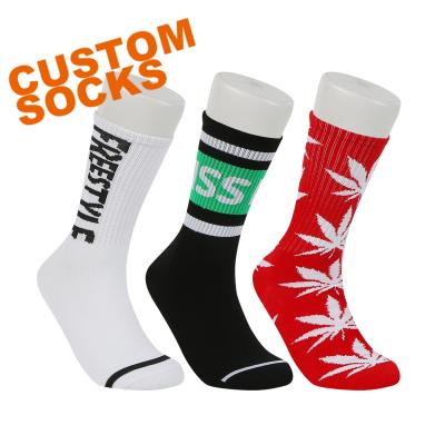 China Sports Antibacterial (Fiscal Exercise) Custom Customize Custom Basketball Sport Socks Logo Socks Elite for sale