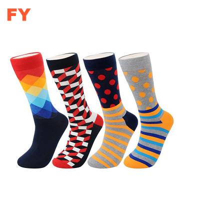 China FY-I-0321 Antibacterial Crew Socks For Mens Crew Socks Mens Crew Socks for sale