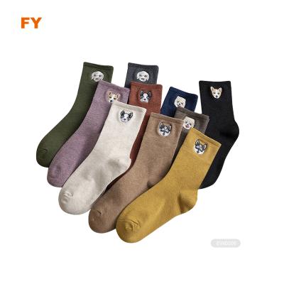 China ZJFY- E294 Anti-Fault Socks Women Crew Socks Seamless Socks For Women for sale